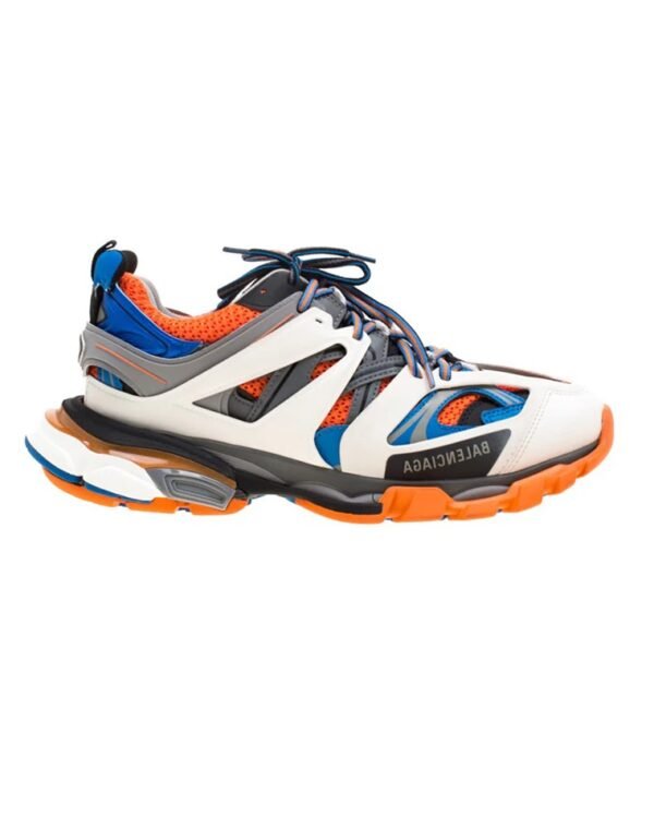 BALENCIAGA Multicolor Leather/Mesh Track Lace Up