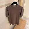 Logo embroidered cotton jersey T-shirt